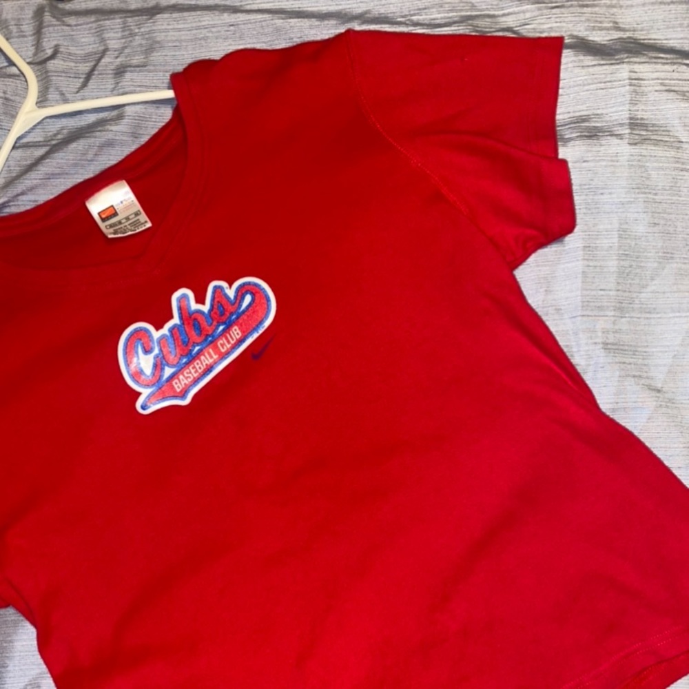 Nike Cubs Baseball Club V-neck juniors XL